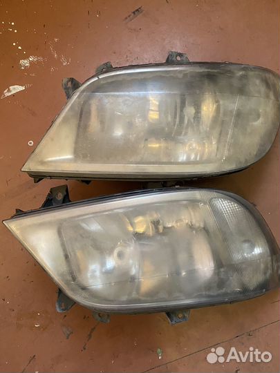 Передние фары на mercedes sprinter