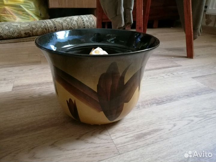 Цветочный горшок керамический (новый)