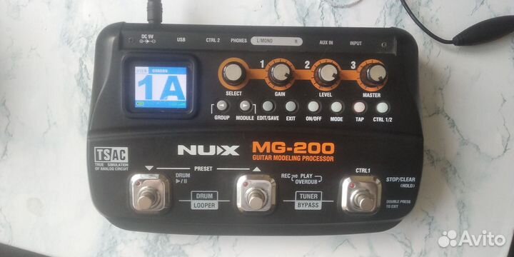 Процессор для гитары NUX MG-200