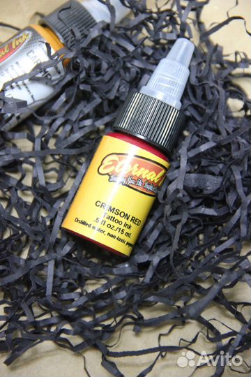 Краска для тату и татуажа Eternal Ink Crimson Red