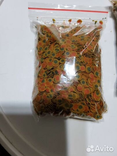 Корм для рыбок чипсы хлопья