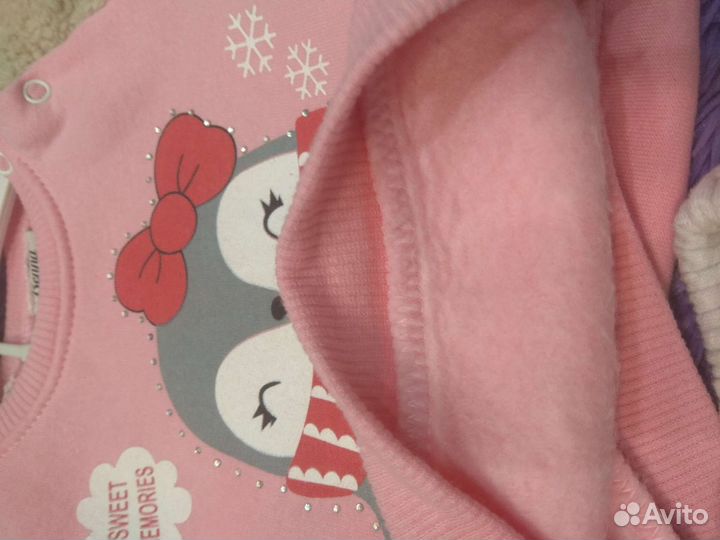 Костюм утепленный для девочки