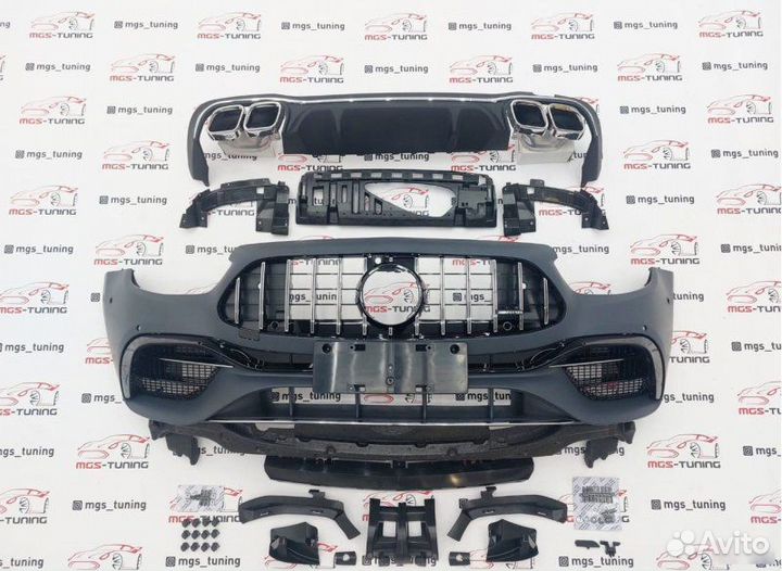 Обвес на Mercedes E-class w213 в стиле E63s рест