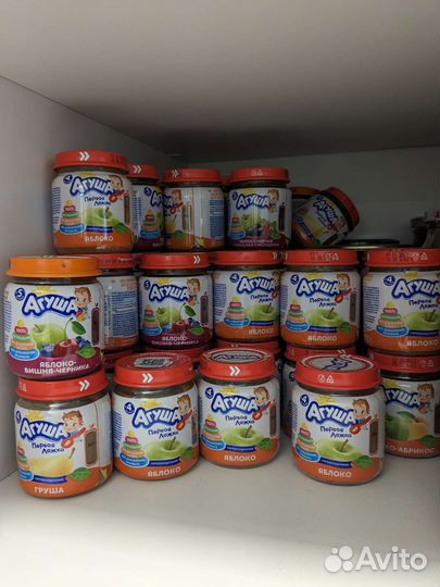 Детское питание фруктовое