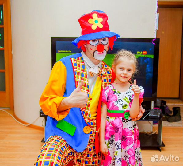 Аниматор + аквагрим на детский праздник