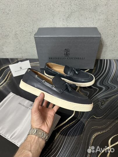 Brunello cucinelli лоферы мужские