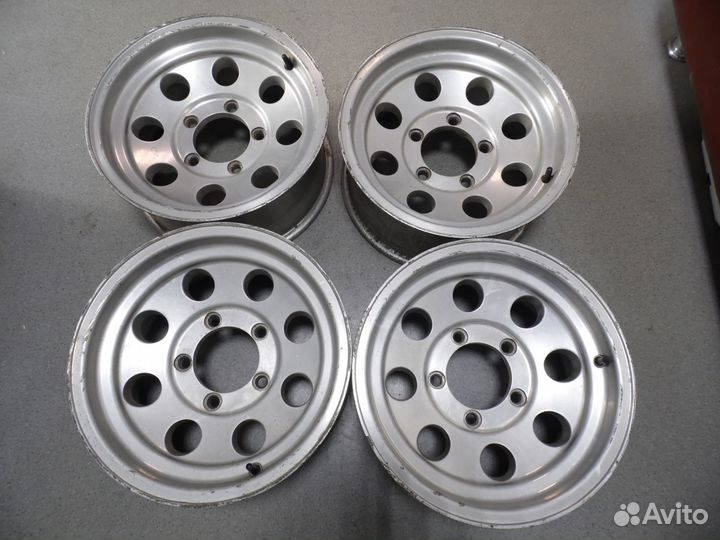 Литые диски из Японии R15 5*139.7 Вылет -8