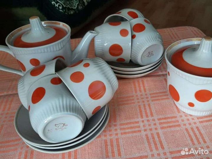 Чайный сервиз 6 персон СССР