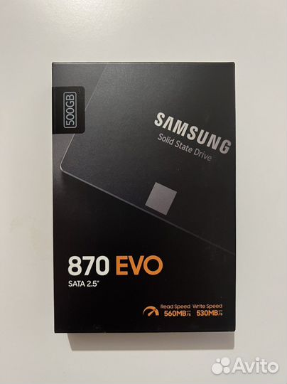 SSD Samsung 870 EVO 500GB Оригинал Новые