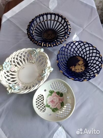 Ажурные корзинки