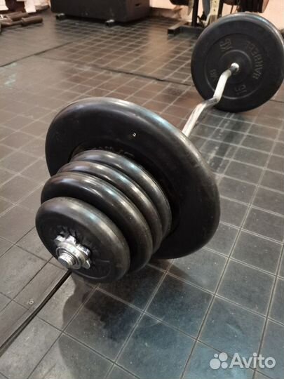 Штанга гриф блины бу