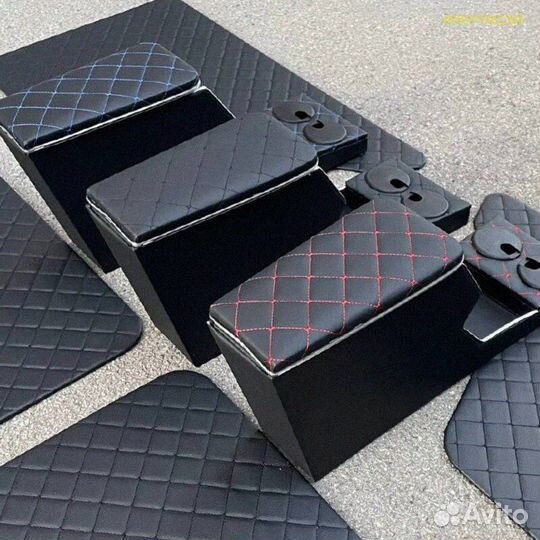 Подлокотник ваз 2107 классика черный люкс