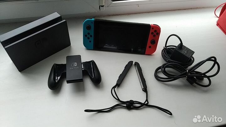 Nintendo switch rev 2 с играми
