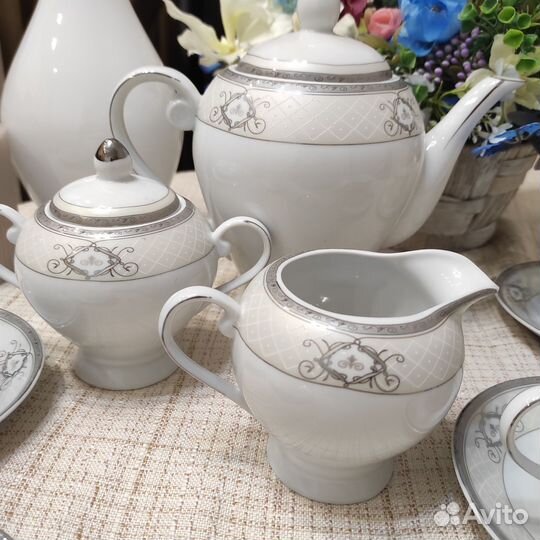 Чайный сервиз фарфор Германия Bekker