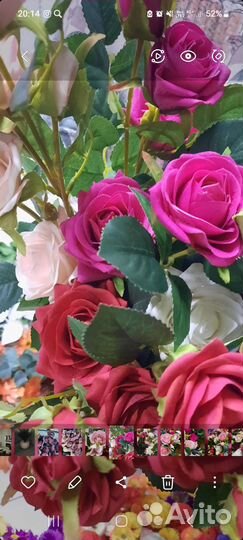 Композиция из розы real touch
