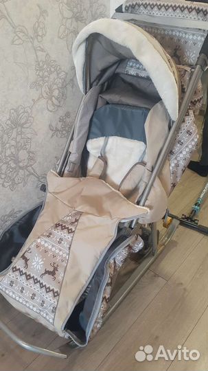 Санки коляска