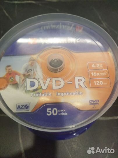 Болванка дисков DVD-R, DVD-RW