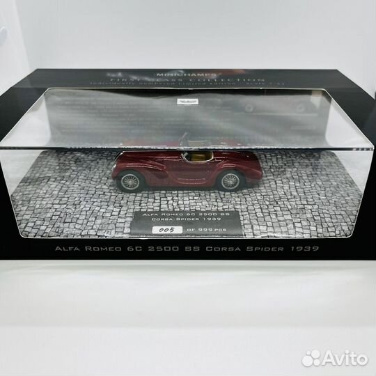 Alfa Romeo 6C Corsa Minichamps 1/43