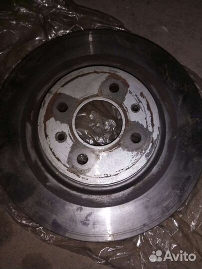 Тормозные диски 284 мм ваз