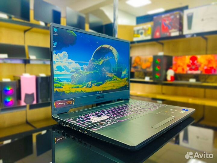 Ноутбук Asus TUF Core i7-11800H RTX 3050 16/512