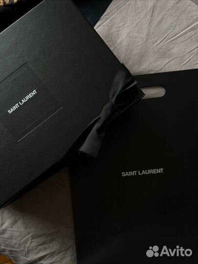 Шоппер Saint Laurent Leopard леопардовый