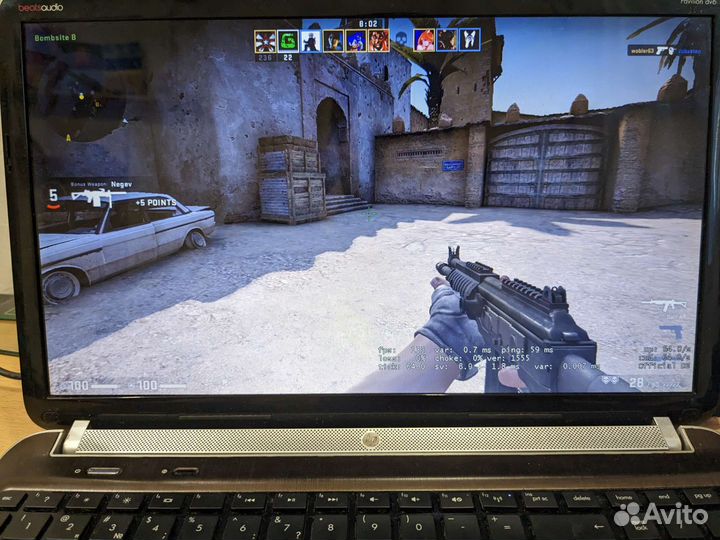 Hp / core i7/ 8gb ram/ ssd+HDD/2 gb gddr5