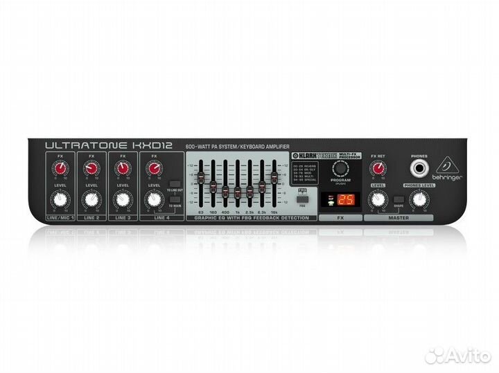 Behringer KXD12 клавишный комбоусилитель