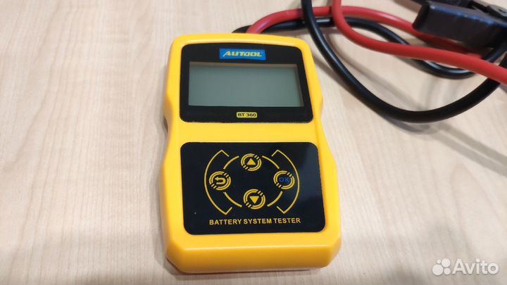 Тестер аккумуляторной батареи autool BT360 12в