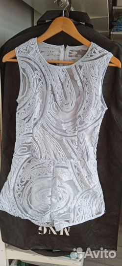 Комбинезон женский. Летний. С вышивкой. S