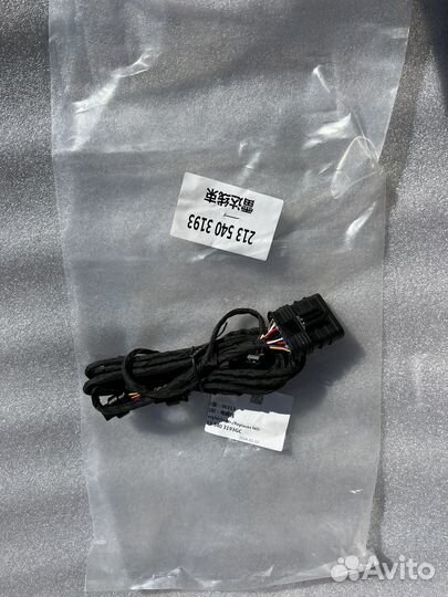 Проводка бампера на мерседес w213