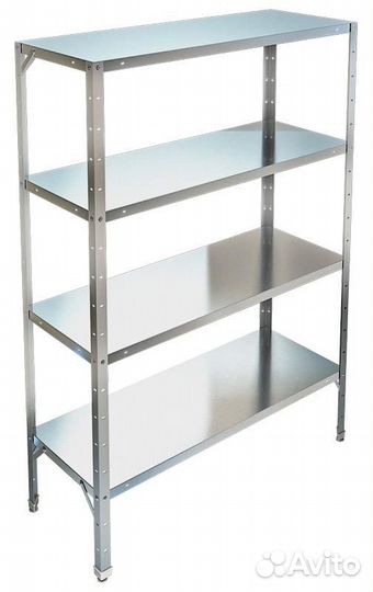Стеллажи кухонные нержавейка новые