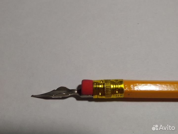 Перьевая ручка с карандашом