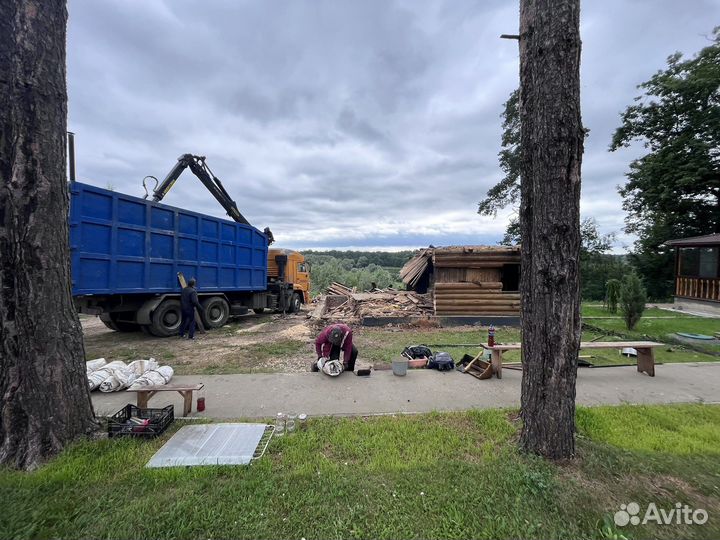 Демонтаж домов