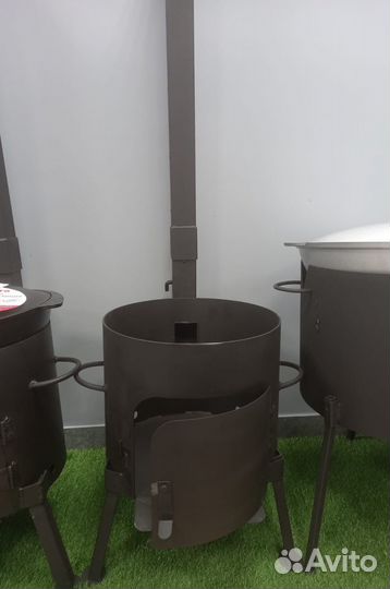 Печь с трубой под казан 10-12 лит., арт. PT-360-9