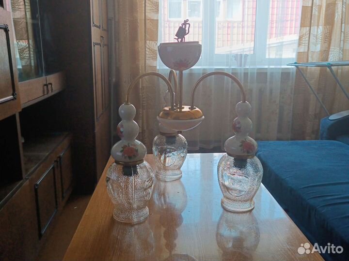 Люстра трех рожковая СССР