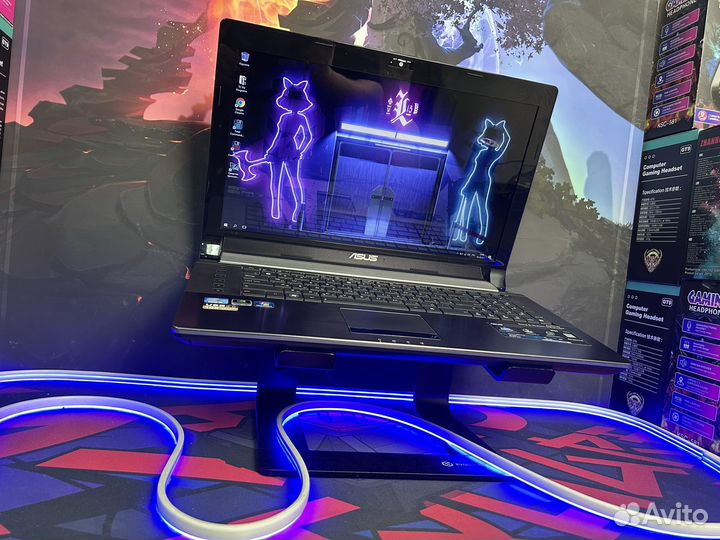Мощный ноутбук Asus 17.3 i5 3GB видео 12GB озу SSD