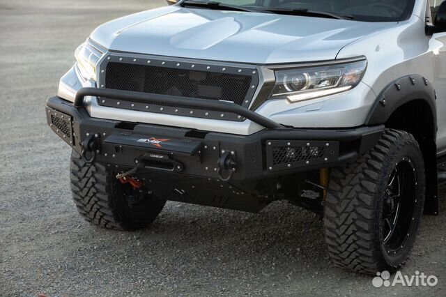 Бампер передний BMS alfa Toyota Prado 150 2018-23