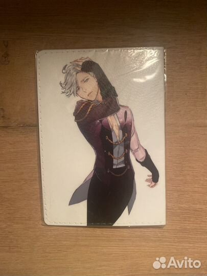 Обложка на паспорт аниме юри на льду