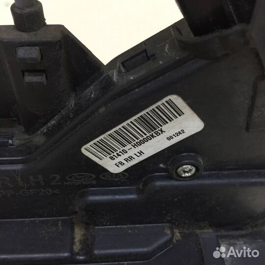 Замок двери задней левой Kia Rio 4 FB 2017