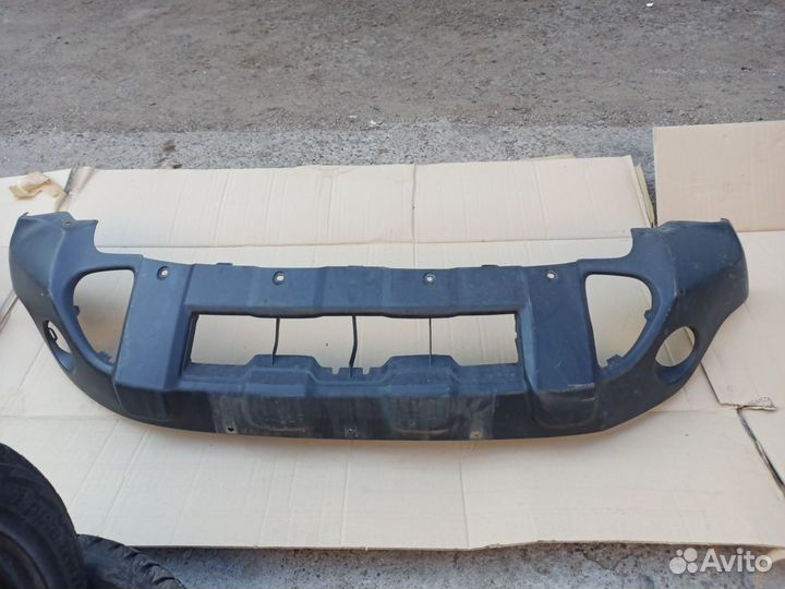 Юбка переднего бампера Хонда CR-V 3