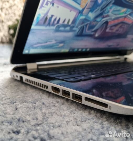 Мощный ноутбук HP 4-ядра/4-потока/8озу
