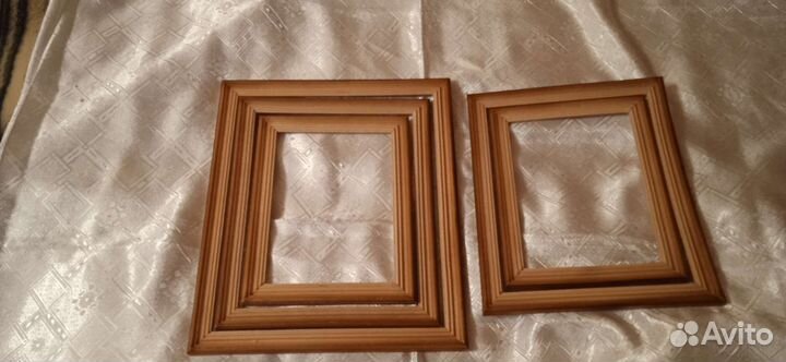Деревянные рельефные рамки