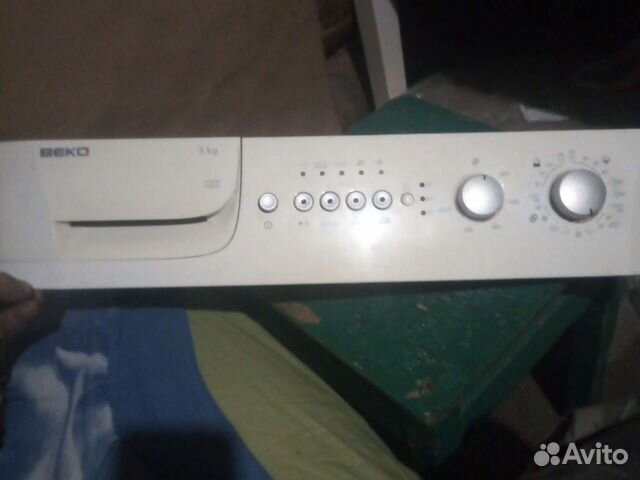 Панель управления стиральной машинои