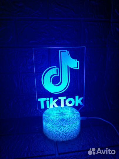 Светильник3d ночник детский,подарок ребенку геймер