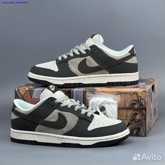 Кроссовки Nike Dunk Dark Brown (Арт.39490)