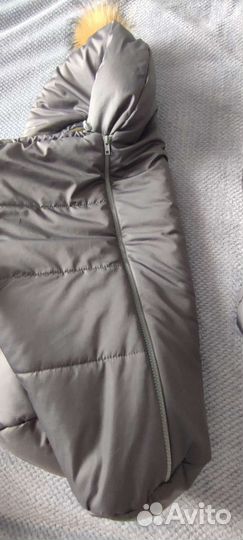 Зимний конверт с комбинезоном