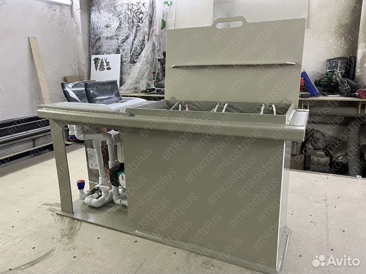 Иммерсионная ванна на 3 асика Antminer S19 XP