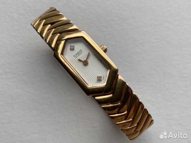 Наручные часы женские Casio золотые кварцевые купить в Красноярске ...