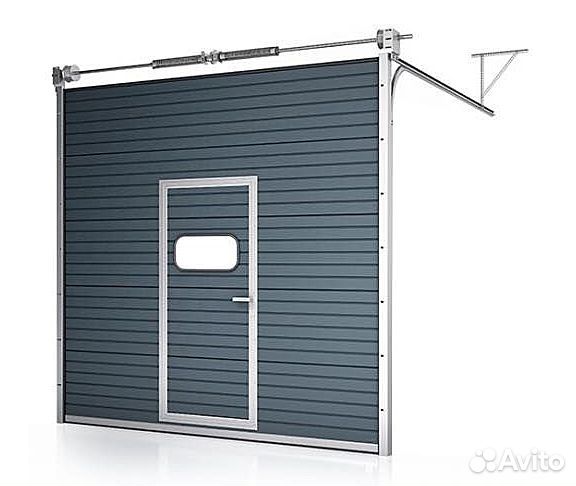Ворота секционные подъемные. Двери Hörmann