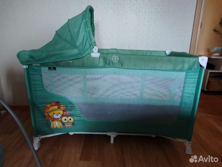 Детская кровать манеж